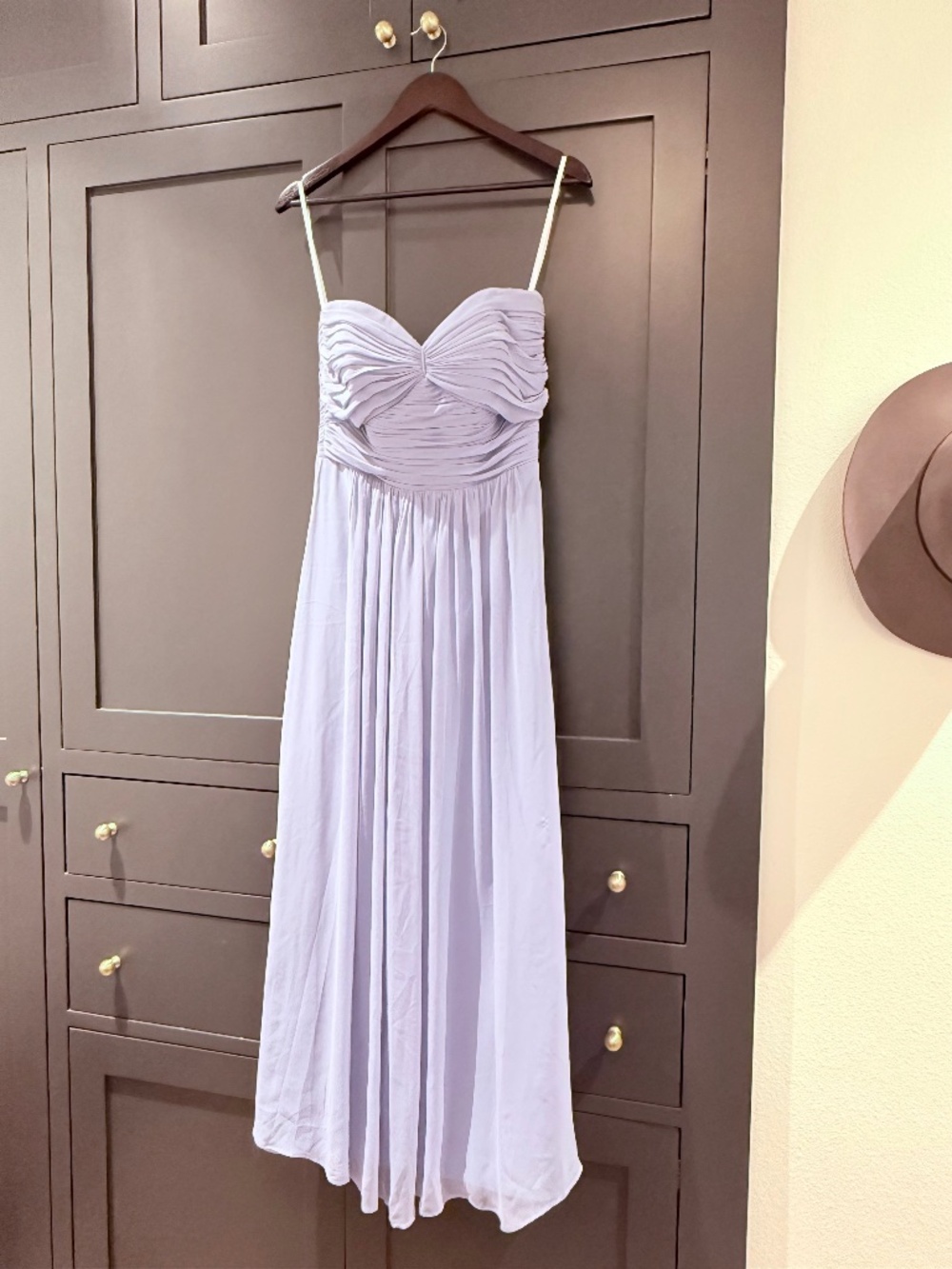 After Six Bridesmaid Dress, Strapless, Size 4